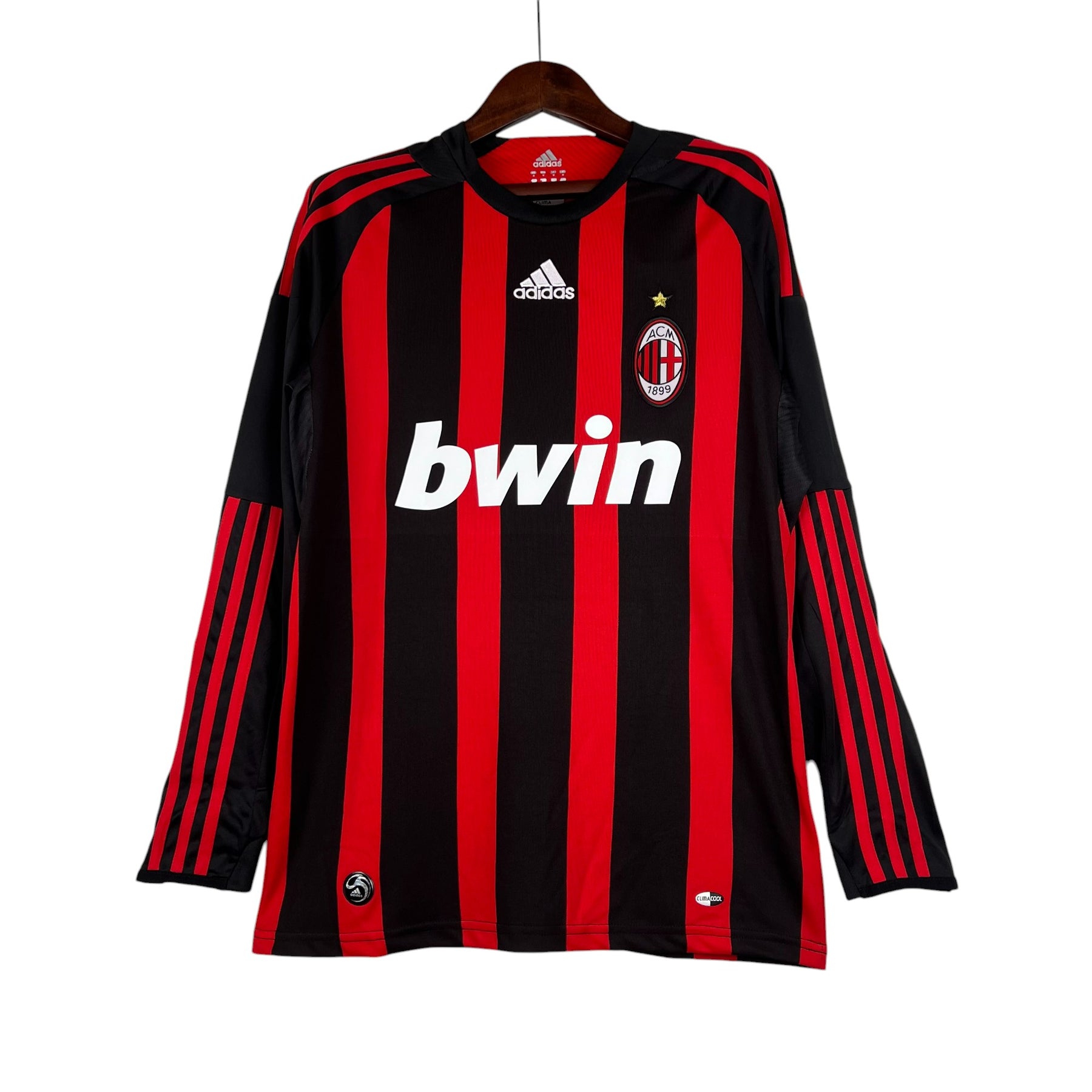 camisa-retro-ac-milan-2008-2009-manga-longa-adidas-vermelha-e-preta