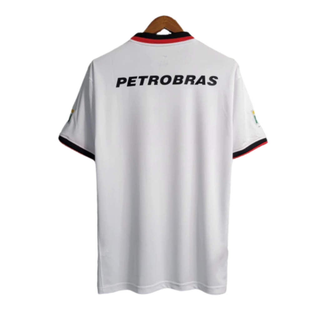 Camisa Flamengo II Retrô 2001 Torcedor Masculina - Branca
