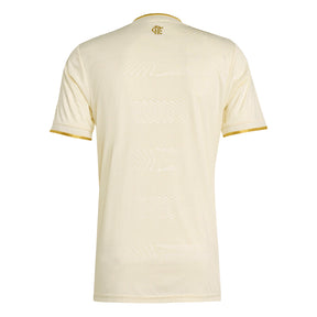 Camisa III Flamengo 25/26 Torcedor Masculino Adidas - Branca, Dourada