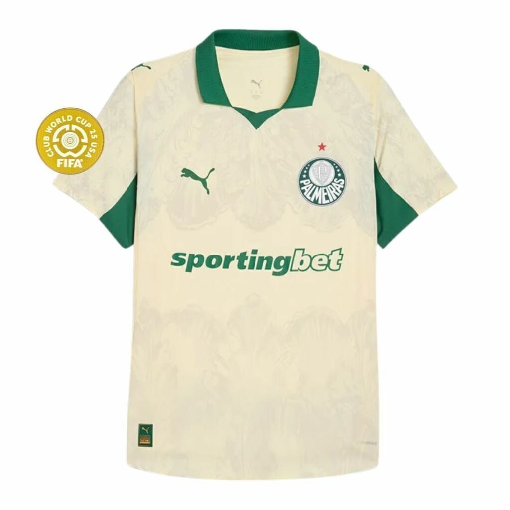 Camisa III Palmeiras 25/26 + Patch Super Mundial - Masculina Torcedor