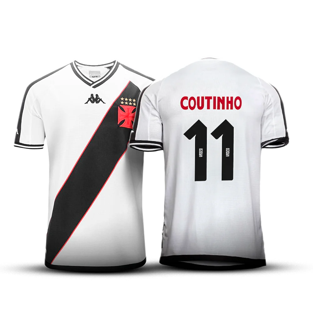 Camisa I Vasco Da Gama 2024/25 Coutinho #11