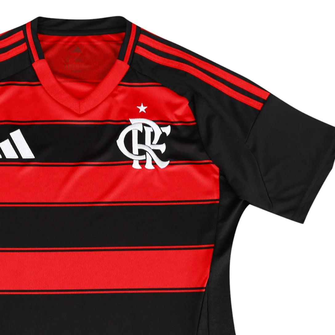 camisa-flamengo-i-25-26-torcedor-adidas-feminina-vermelho-e-preto