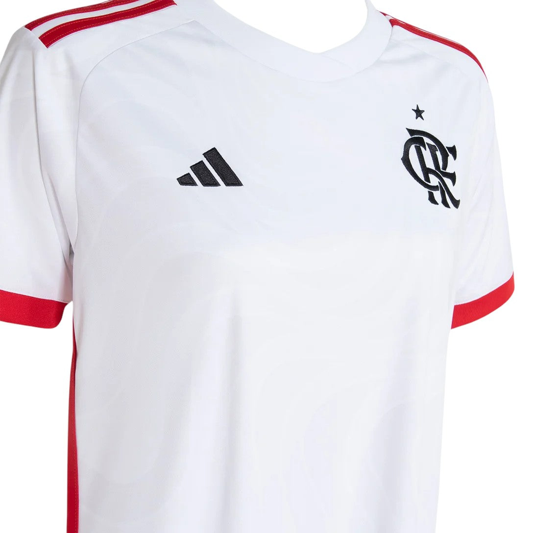 camisa-flamengo-ii-24-25-torcedor-adidas-feminina-branca