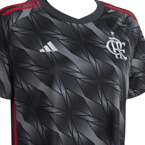 camisa-flamengo-iii-24-25-torcedor-adidas-feminina-cinza