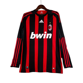 camisa-retro-ac-milan-2008-2009-manga-longa-adidas-vermelha-e-preta