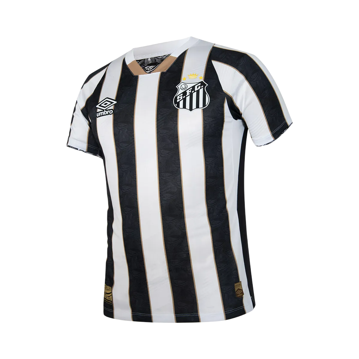 camisa-santos-ii-24-25-jogador-umbro-masculina-branca-e-preta