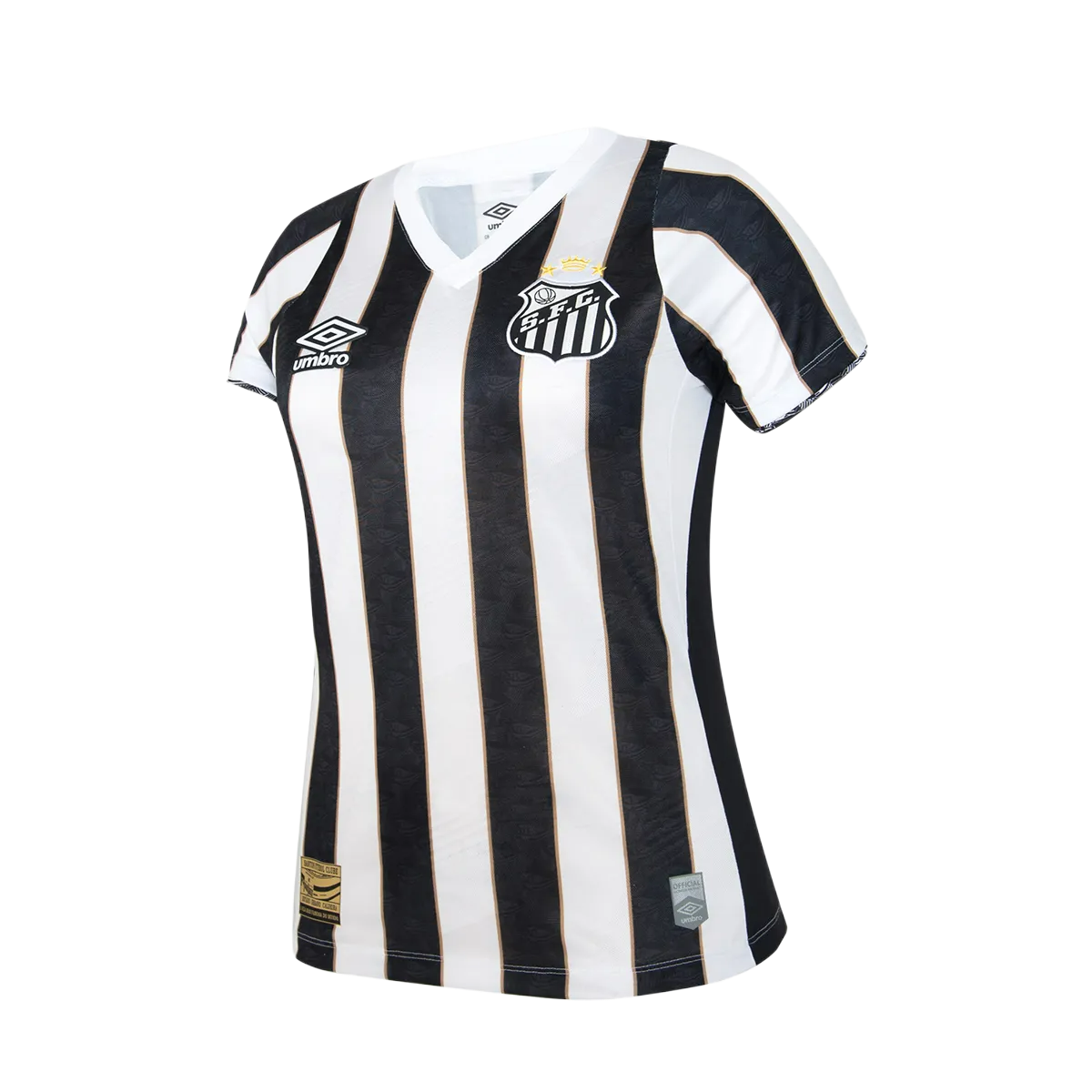 camisa-santos-ii-24-25-torcedor-umbro-feminina-branca-e-preta