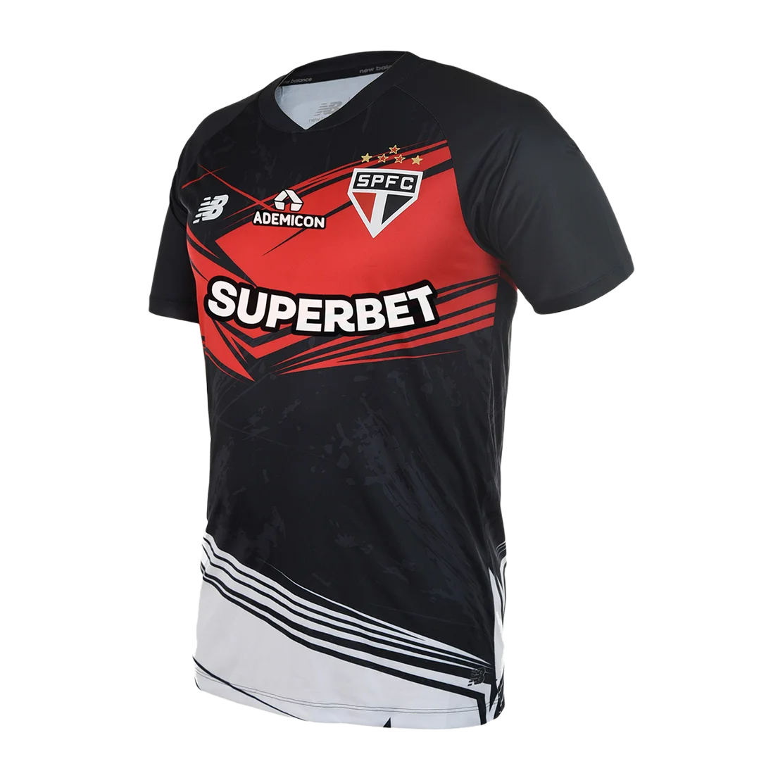Camisa São Paulo Goleiro 25/26 - Torcedor New Balance Masculina - Preta