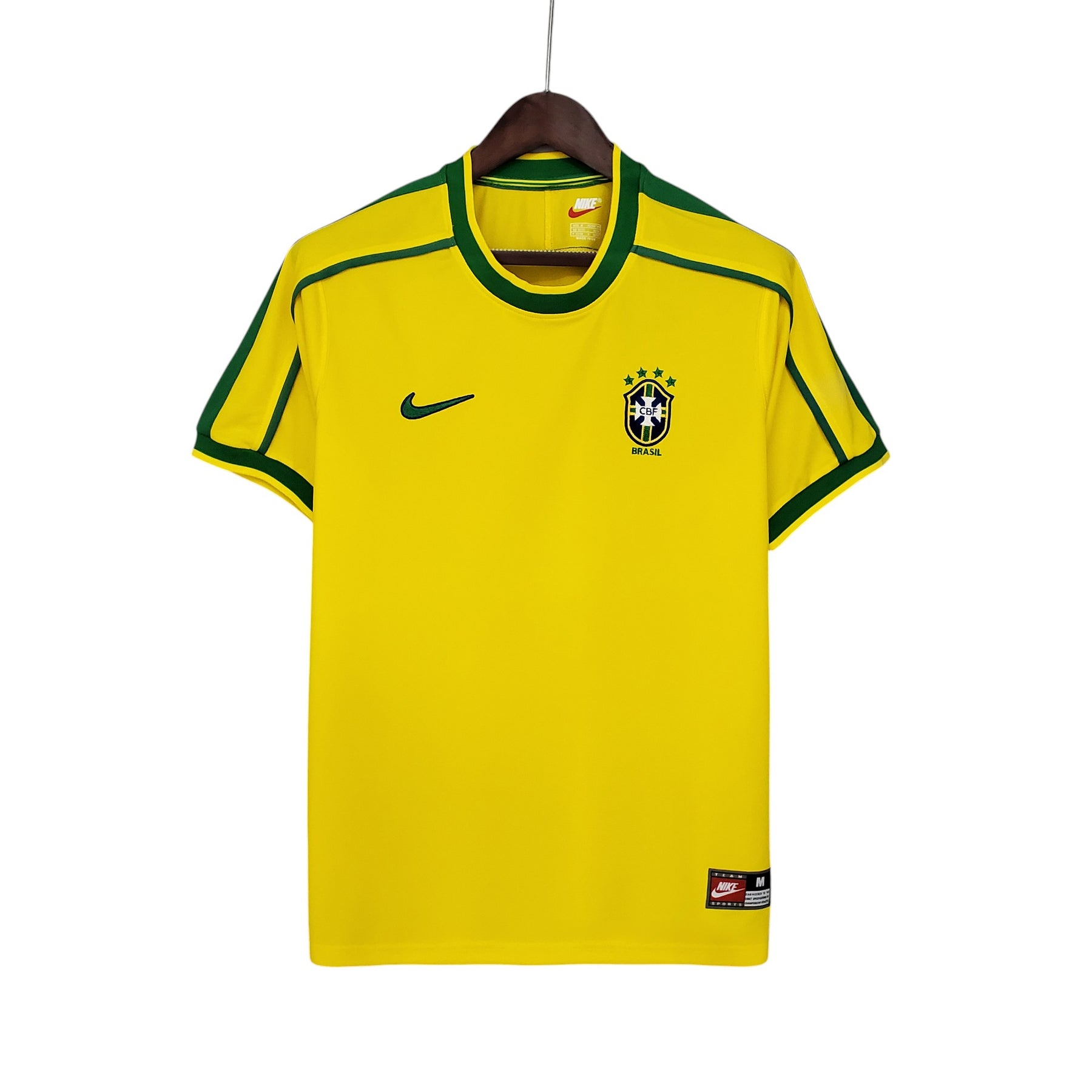 camisa-selecao-brasileiro-retro-1998-nike-torcedor-masculina-amarela