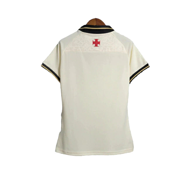 camisa-vasco-da-gama-iii-22-23-torcedor-kappa-feminina-branca-com-detalhes-em-preto-e-dourado