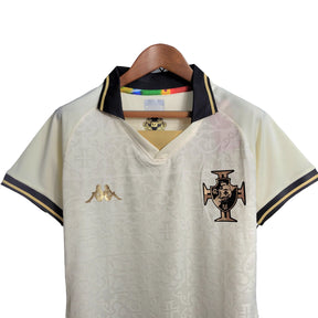 camisa-vasco-da-gama-iii-22-23-torcedor-kappa-feminina-branca-com-detalhes-em-preto-e-dourado