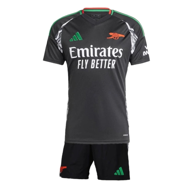 kit-infantil-arsenal-ii-24-25-adidas-preto
