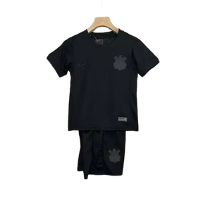 kit-infantil-corinthians-ii-24-25-nike-preto-e-branco