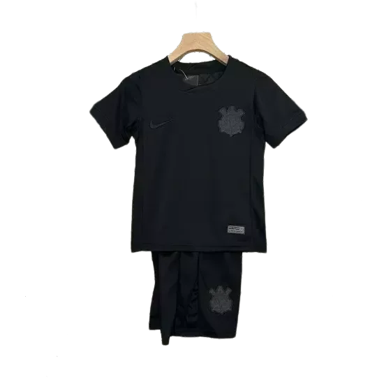 kit-infantil-corinthians-ii-24-25-nike-preto-e-branco