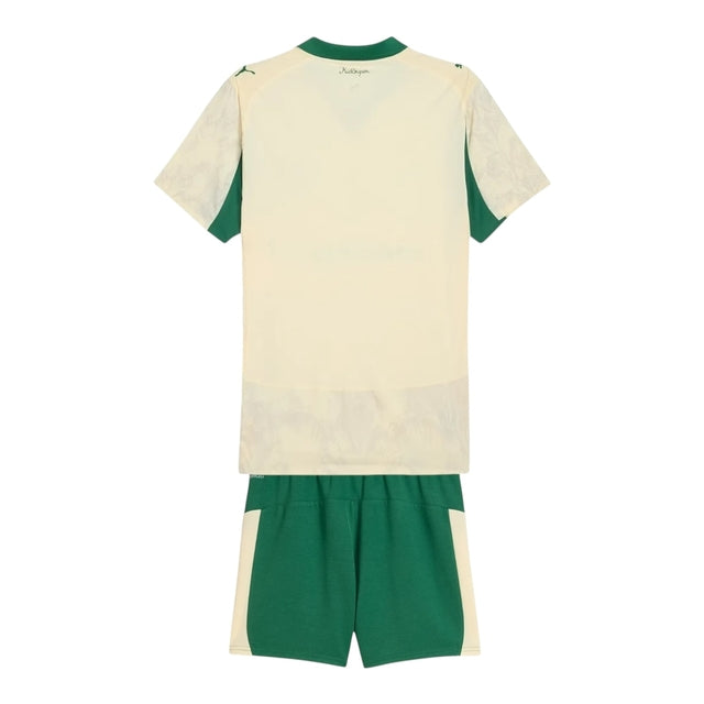 Kit Infantil Palmeiras - Mundial de Clubes  25/26 - Puma - Bege e verde