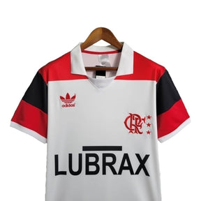 Camisa Retrô Flamengo II 1986 - Adidas Masculina - Branca